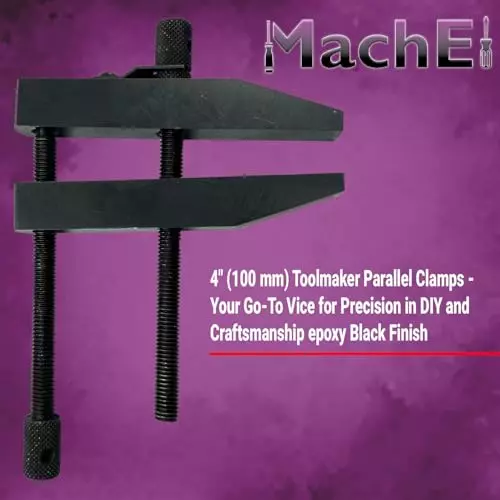MachEl Toolmaker Parallel Clamp Size 4 inch (100 mm)