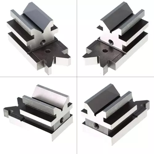 Assorts Precision V Block with Clamp Set 40 CR Steel 88.9x45.72x45.72 mm
