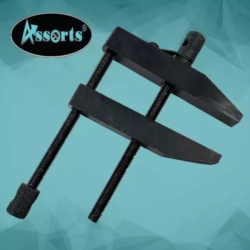 Assorts Toolmaker Parallel Clamp Alloy Steel 75 mm (3 Inch) Epoxy Black Finish