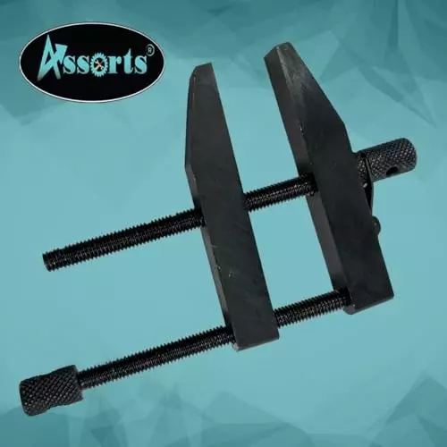 Assorts Toolmaker Parallel Clamp Alloy Steel 75 mm (3 Inch) Epoxy Black Finish