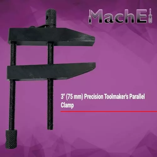 MachEl Toolmaker Parallel Clamp Size 3 inch (75 mm)
