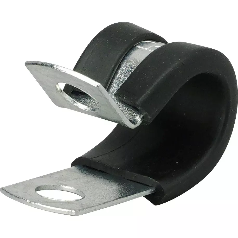 Esco Pipe Clamp 1.0 mm Band Thickness 13.0 mm Band Width 3 mm Rubber Thickness, EA947FE-7A (Pack of 10)