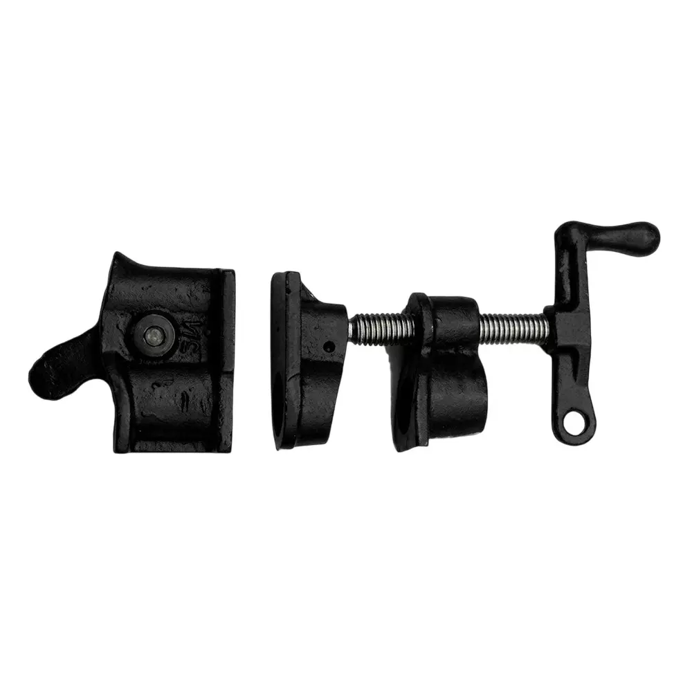 Inder Pipe Clamp Clutch Type Black Color Metal Body 3/4 inch (19 mm) Size, 375B