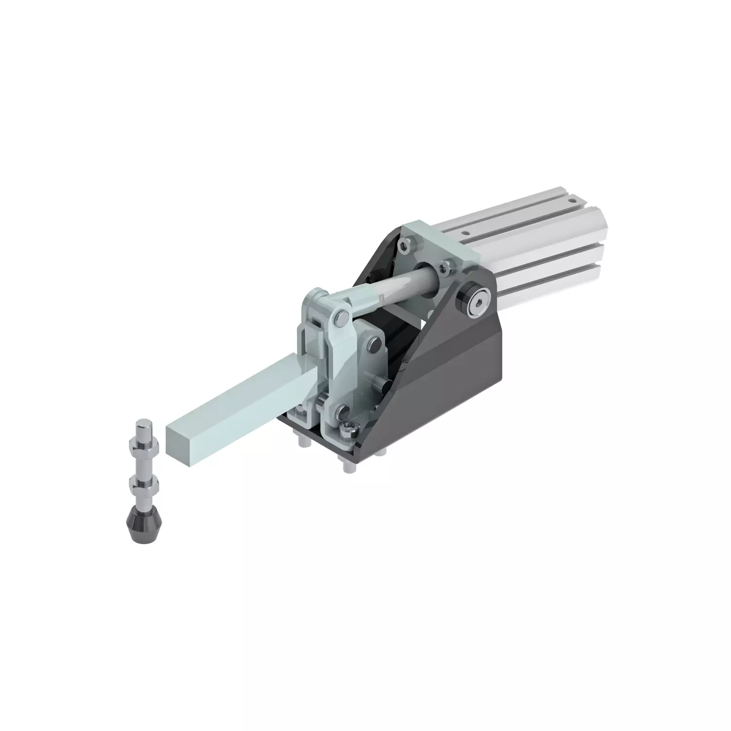STEEL-SMITH 2.4 kN Holding Capacity Hold Down Action Clamp, AOT-3586 Series