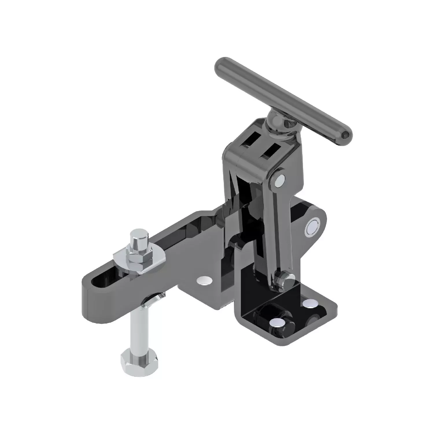 STEEL-SMITH Flanged Base Automotive Clamps 150°, HV-700