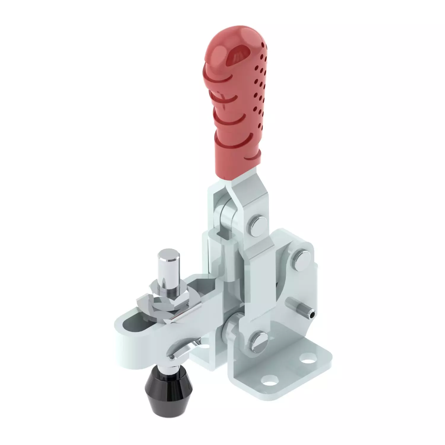 STEEL-SMITH Medium Duty Clamp Flanged Base, VTC-3050-UB