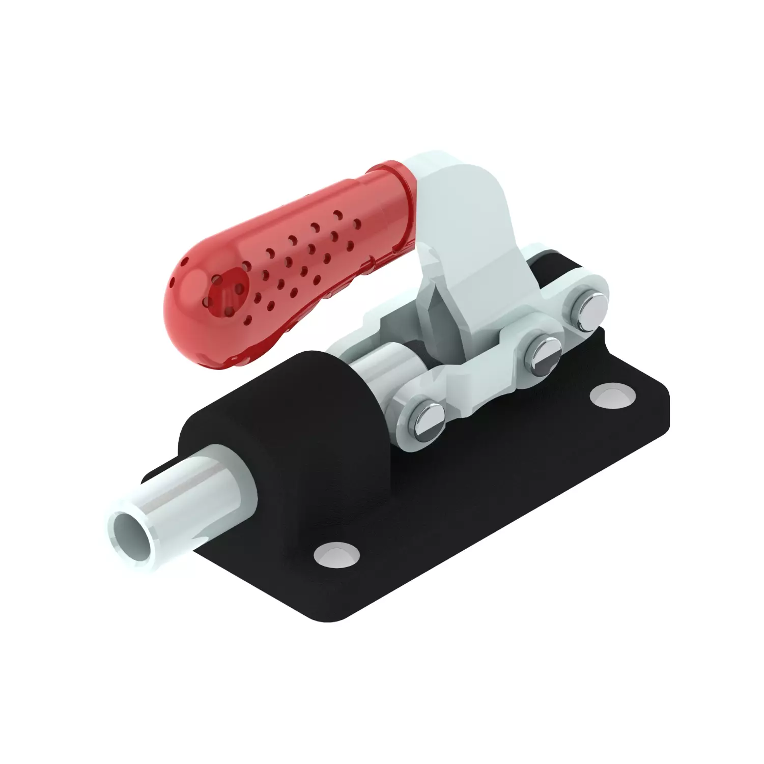 STEEL-SMITH Miniature Clamp Flanged Base Zinc Plated, HTC-1216-LH