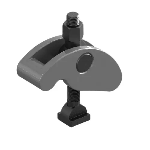 Clamp Smith Universal Strap Clamp with T Bolt and Special Nut M12 Diameter 125 mm Length Black Finish High Tensile Steel, CSUSC-12T