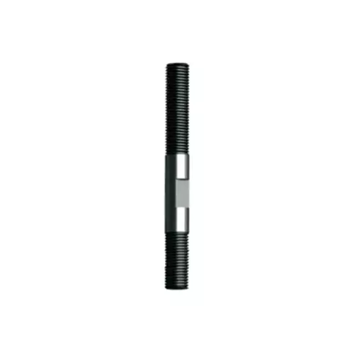 RP Steel Craft Clamping Stud With Keyway Slot Hardened and Tempered Black Finish 175 mm Length and M-16 Thread Size, RCSS-16-175