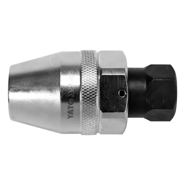 Yato Impact Universal Stud Extractor 1/2 inch (12.7 mm) Drive and 40-45 HRC Hardness For Impact Tools, For Stud Bolts And Nuts, YT-06255
