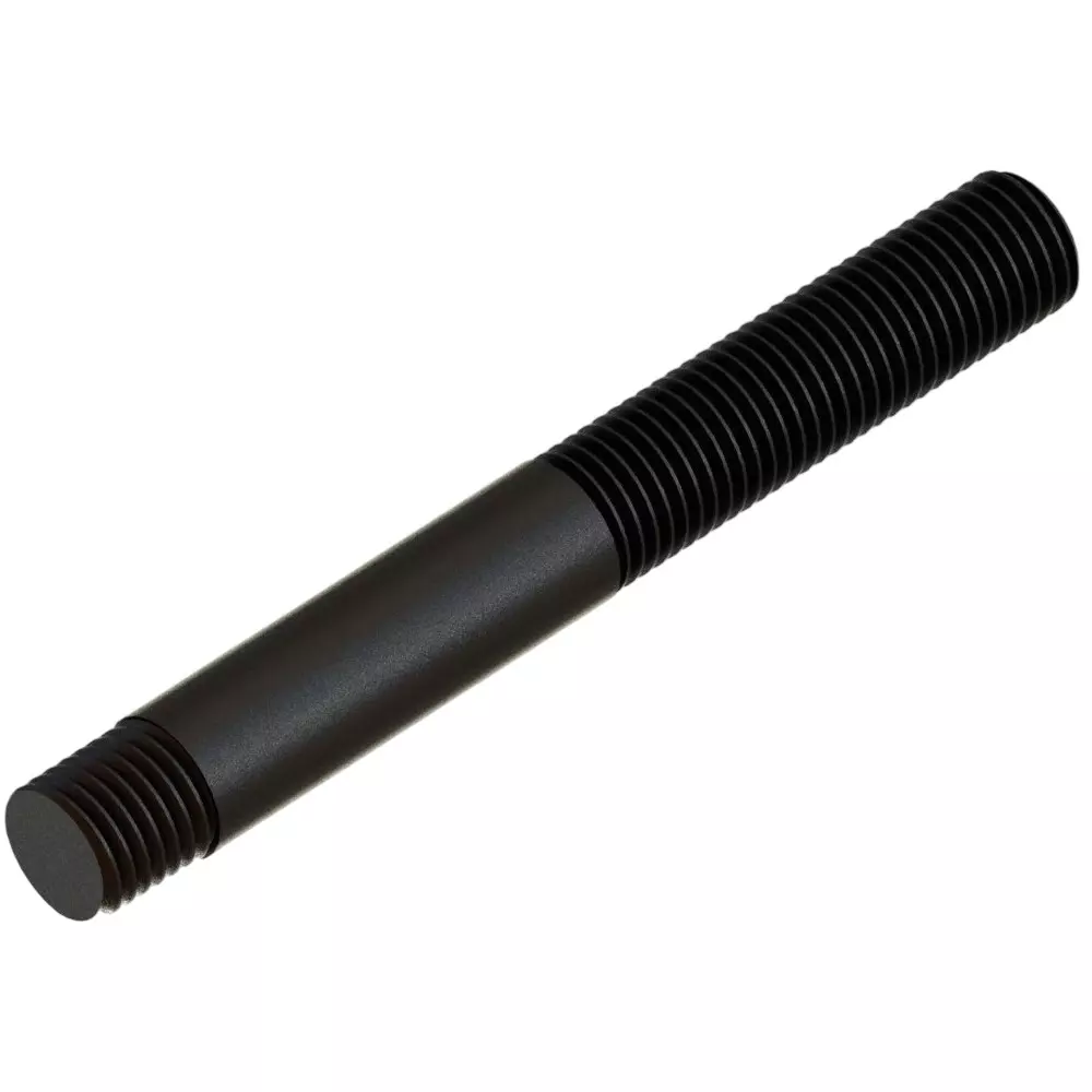 CE Black Metal Clamping Stud Size M20X250 mm for Use with T-Nuts