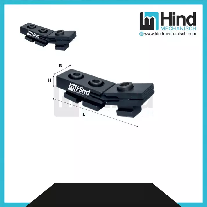 HINDMECHANISCH M16 Plate Clamp Steel, HM-PC16