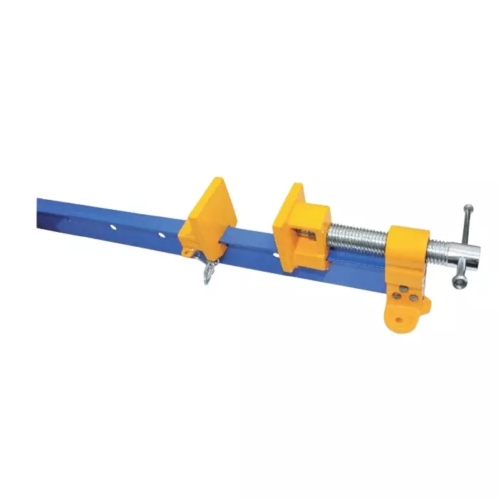 Metro T-Bar Clamp Blue and Yellow 152.4 mm (6 inch) Size, TC156