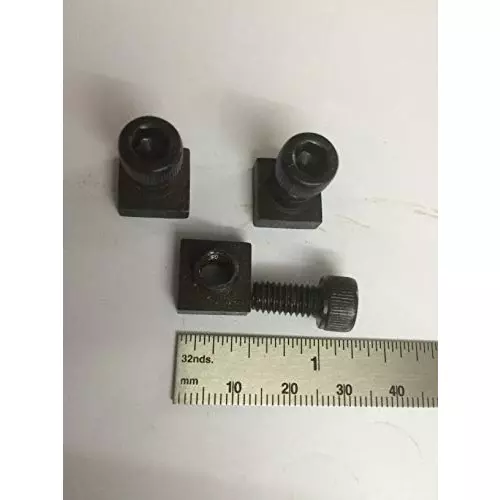 Assorts T-Nuts Bolt Set Black 12.7 mm (1/2 Inch) M6 Thread (Pack of 3)