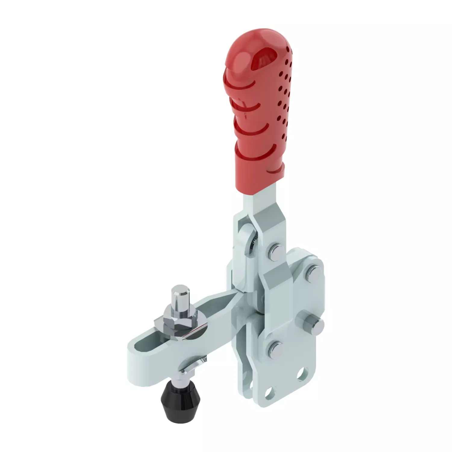 STEEL-SMITH Vertical Hold Down Action Toggle Clamp Straight Base 1.7 kN, VTC-207-UMB