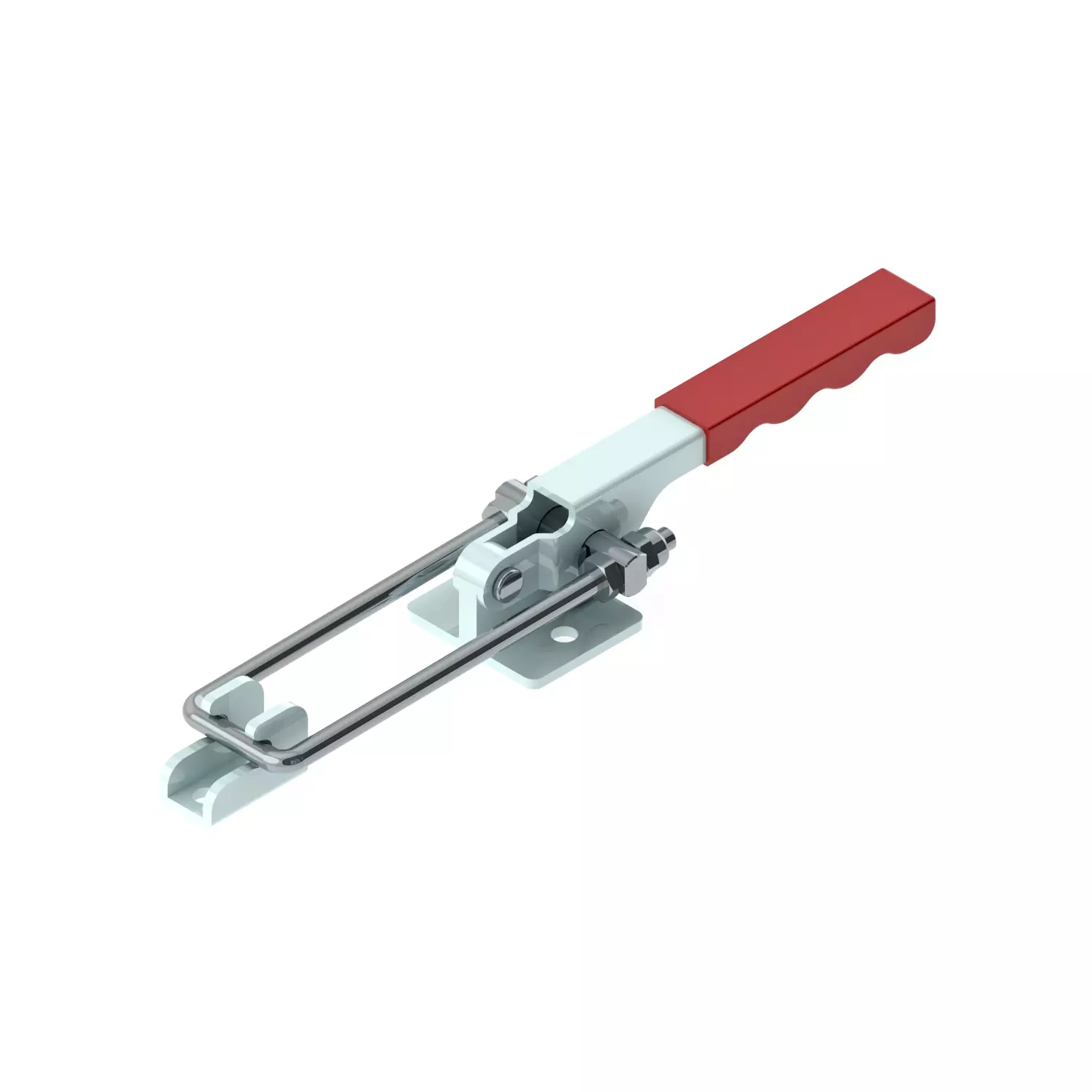 STEEL-SMITH Pull Action Clamp Flanged Base 1 kN, PAH-15-500