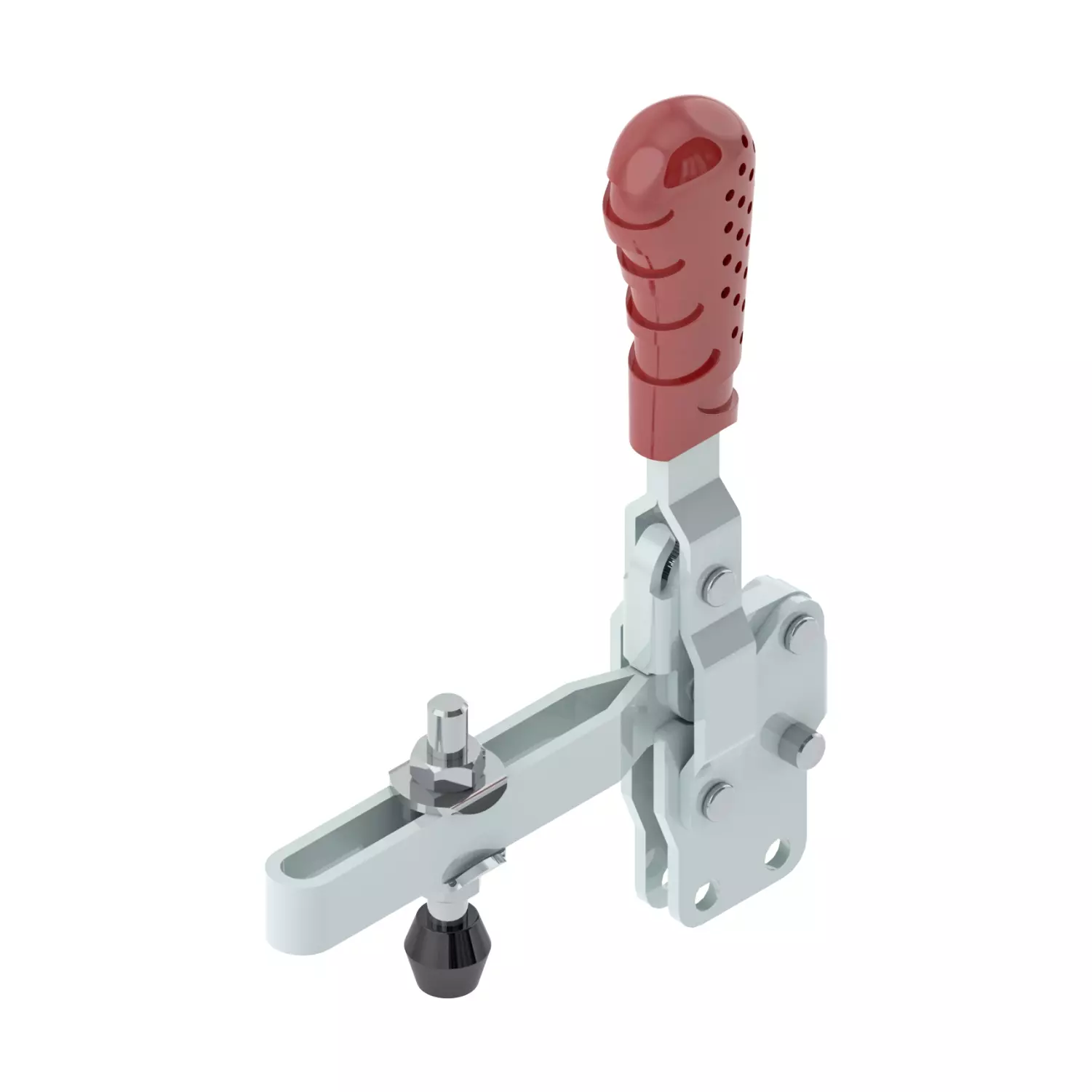 STEEL-SMITH Vertical Hold Down Action Toggle Clamp Straight Base 1.7 kN, VTC-207-ULB