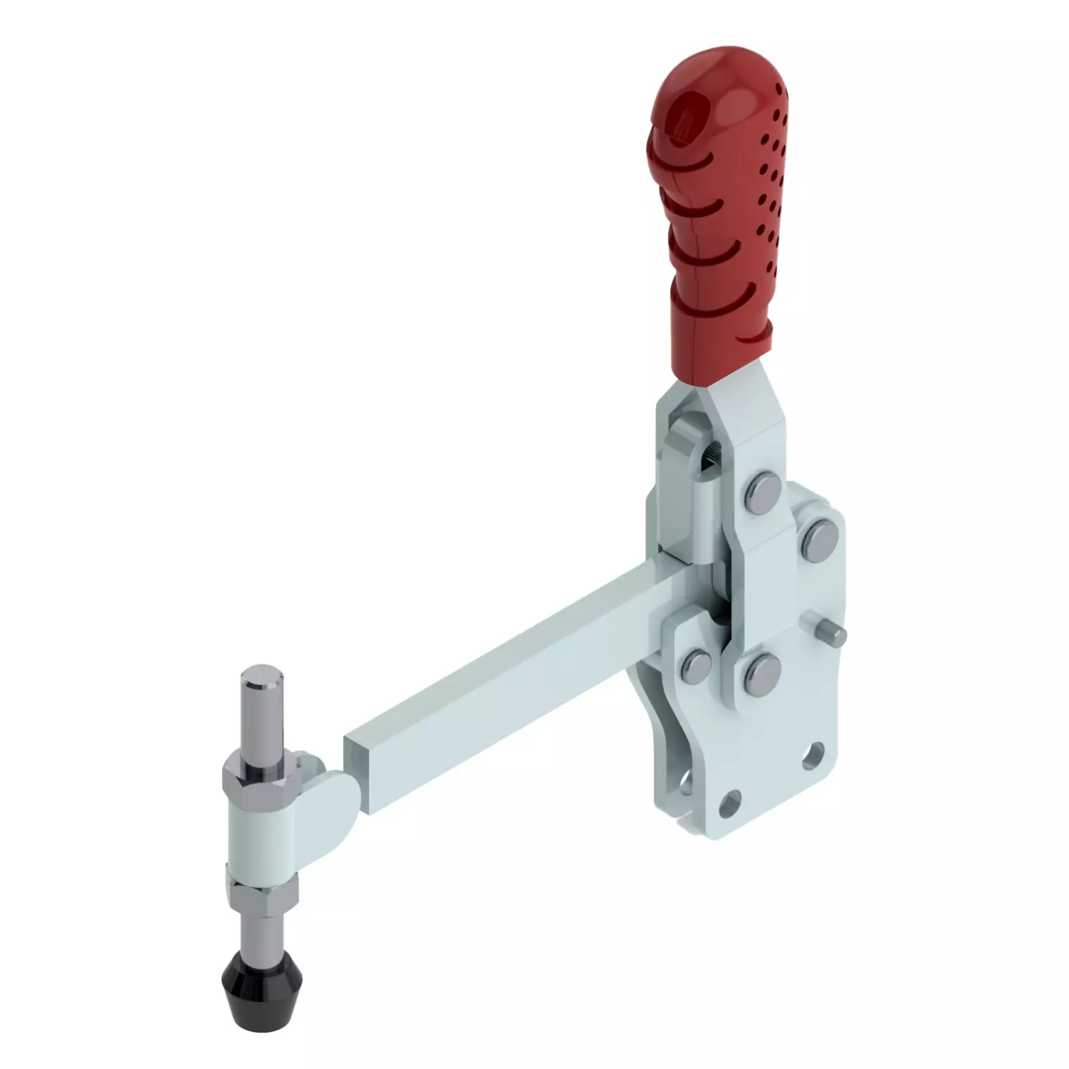 STEEL-SMITH Vertical Hold Down Action Toggle Clamp Straight Base 4.4kN, VTC-247-SB