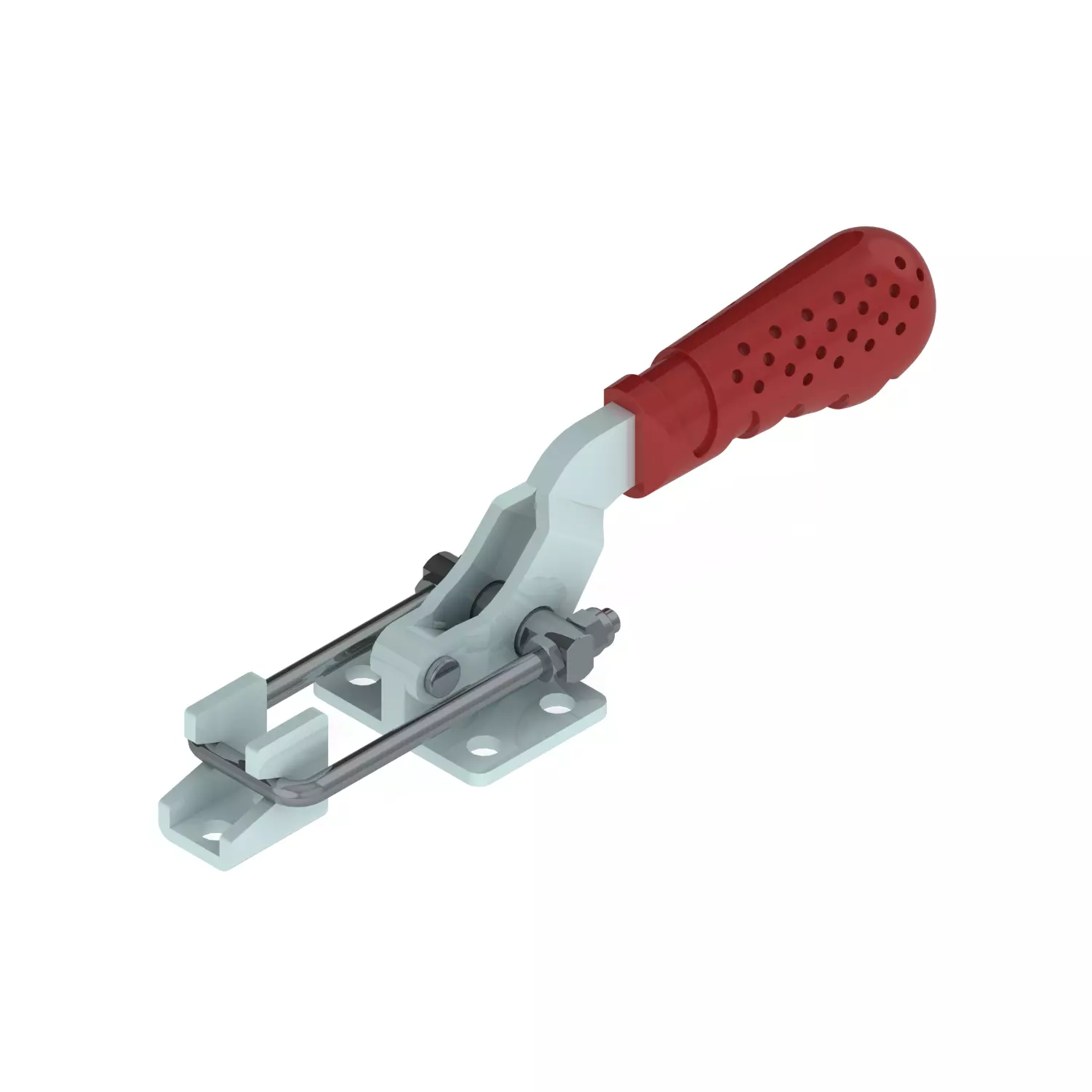 STEEL-SMITH Pull Action Clamp Flanged Base 1.5 kN, PAH-323-M25-SS