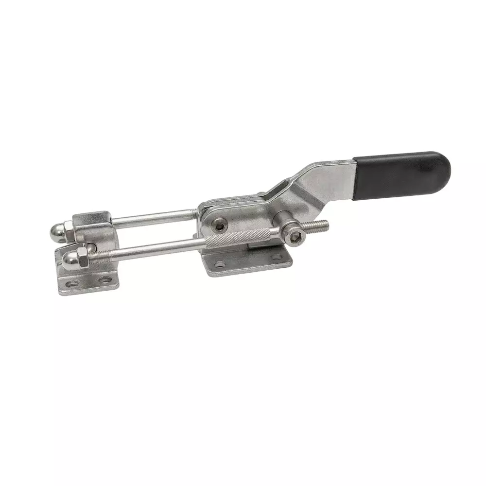 Tool Fast Pull Action Clamp Latch Type Horizontal Manual Operating Mode Stainless Steel for Industrial Use, PAC-840-H-S.S.
