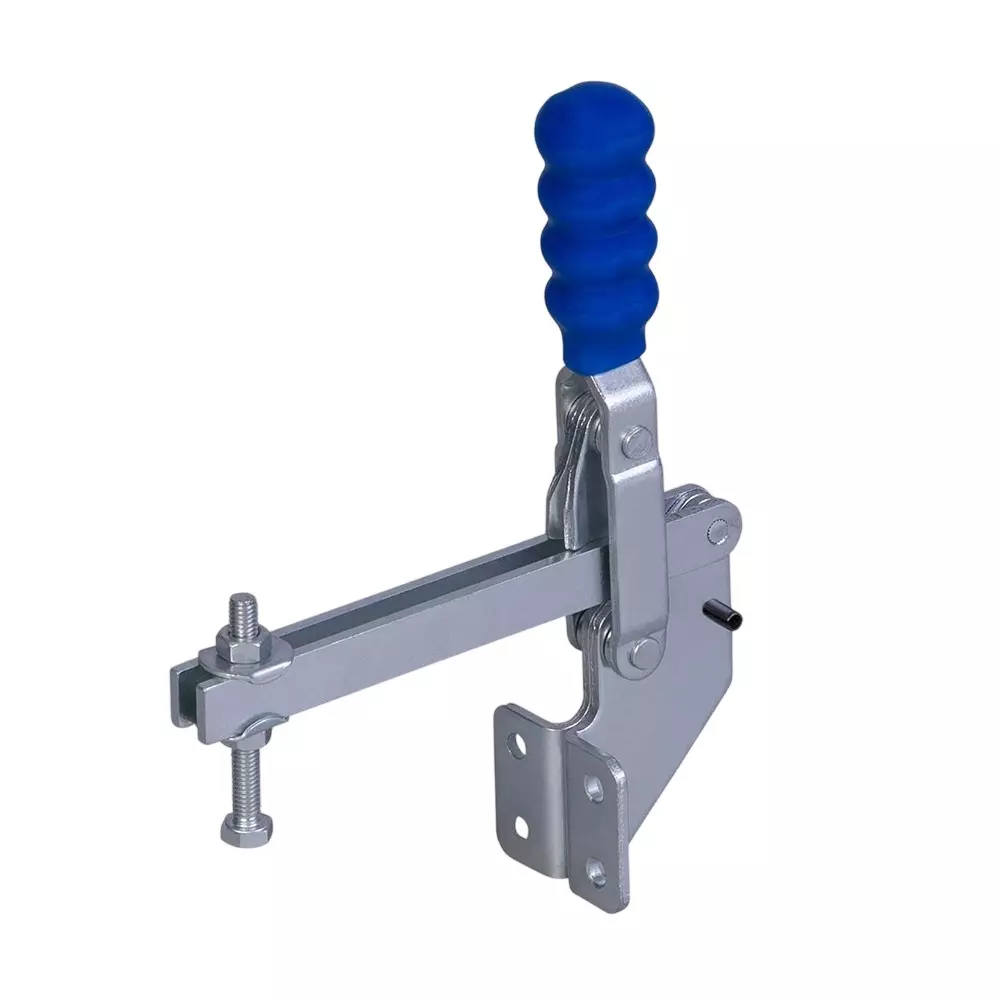 Sandfield MG-Series Vertical Action Hold Down Toggle Clamp Front Mount Mild Steel Extended 100 mm Bar Length, MG84 UF-100 MM