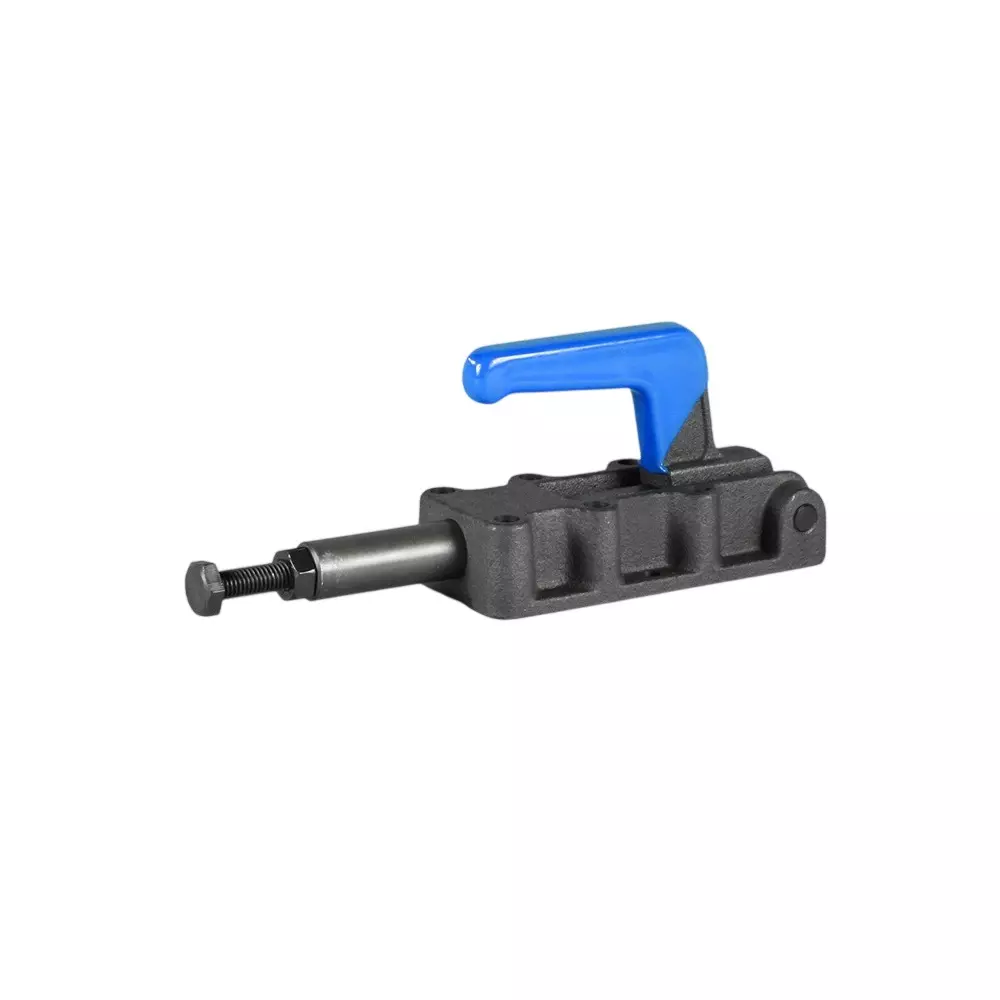 Sandfield CP-Series Plunger Action Nose Mounted Toggle Clamp Heavy Gauge Steel Chemi Black M10x75 mm Spindle, CP85