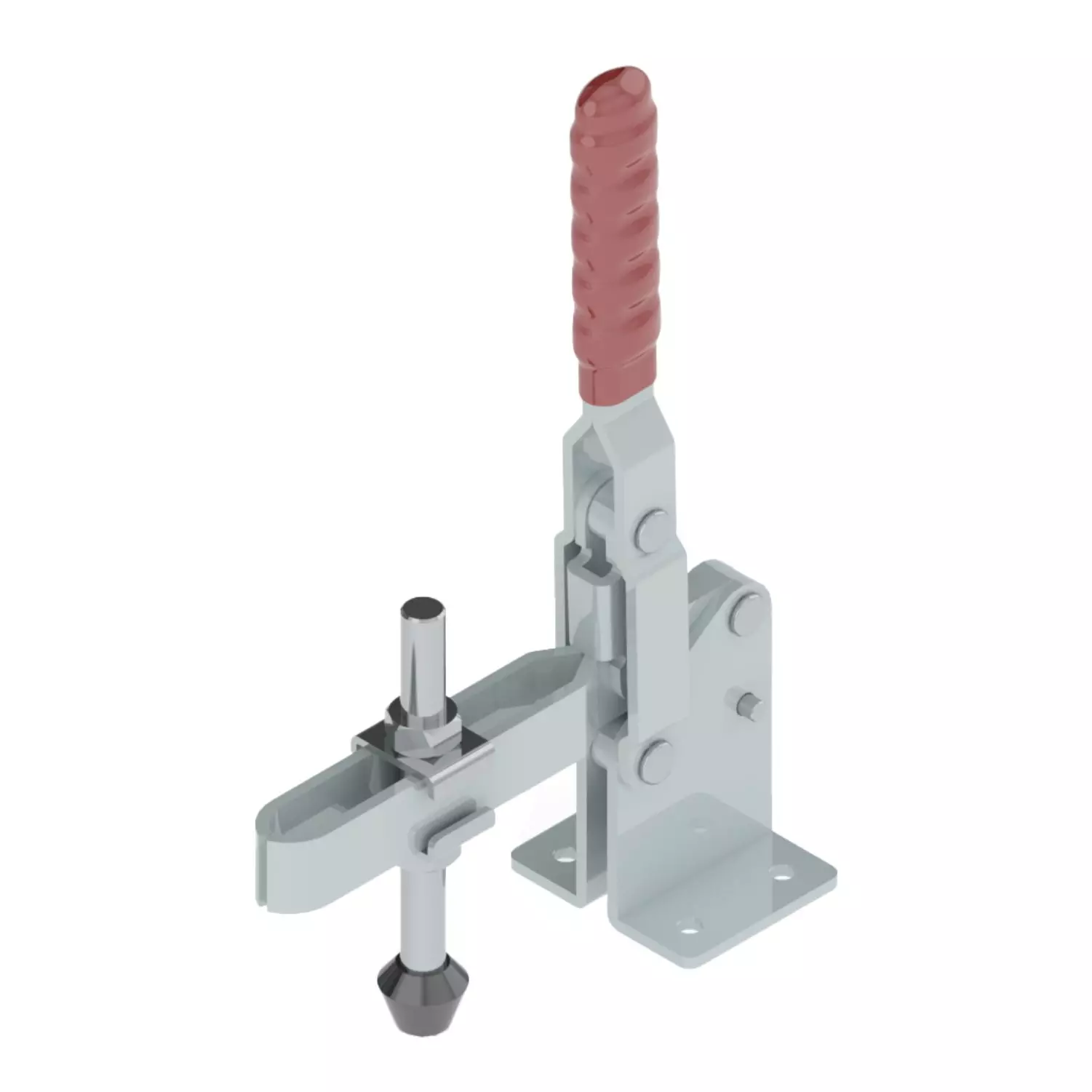 STEEL-SMITH Vertical Hold Down Action Medium Duty Clamps Flanged Base 5.9kN, VTC-85150-UB