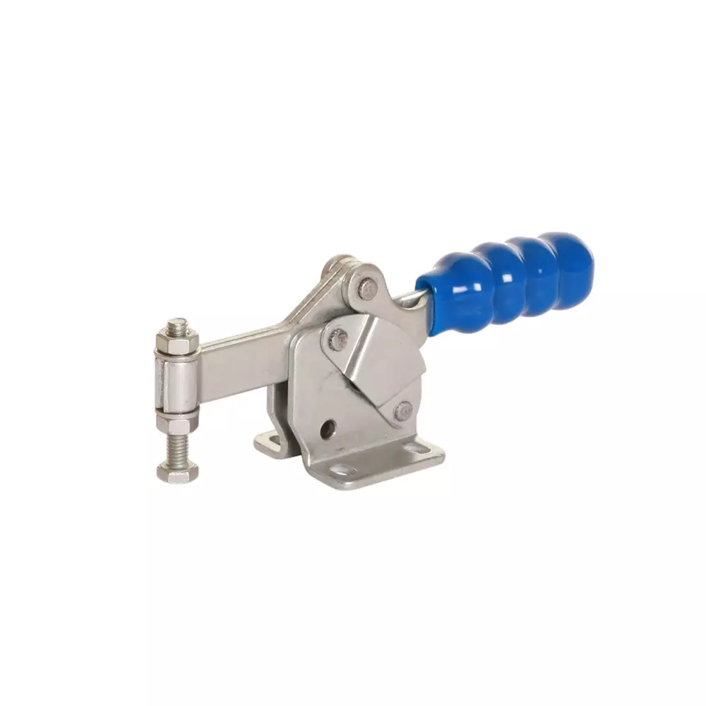 Sandfield MH-Series Horizontal Action Toggle Clamp Base Mount Heavy Gauge Steel Fixed 38 mm Bar Length, MH4 SB