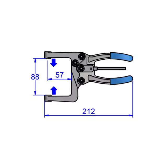 sandfield-hook-action-toggle-clamp-mild-steel-zinc-plated-m10x70-mm-spindle-p513-plier-clamp-ms-cast