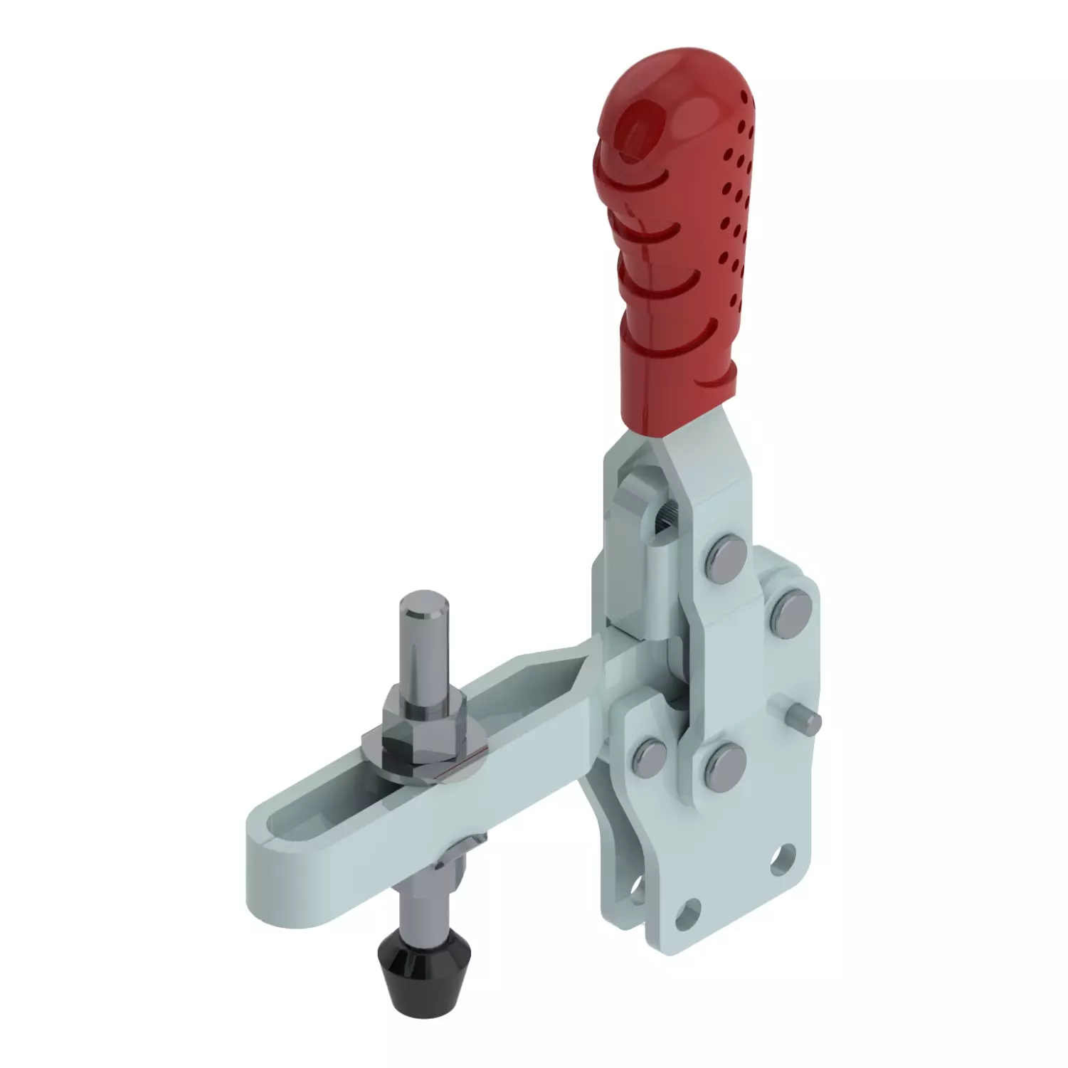 STEEL-SMITH Vertical Hold Down Action Toggle Clamp Straight Base 4.4kN, VTC-247-UB