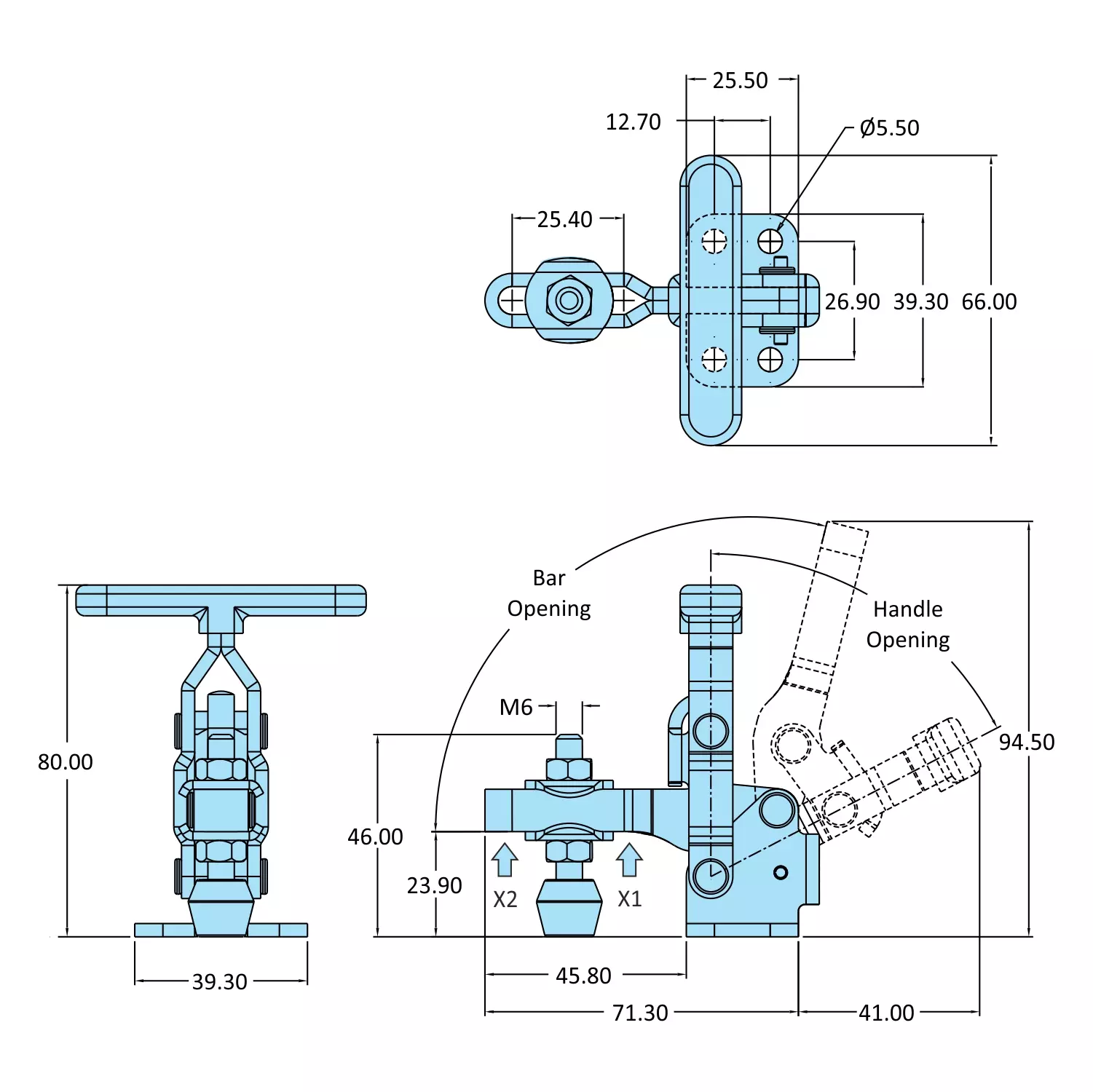 steel-smith-vertical-hold-down-action-t-handle-clamps-with-flanged-base-1kn-vtc-202-tu