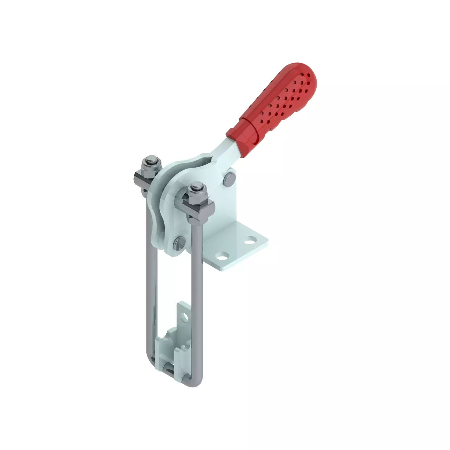 STEEL-SMITH Pull Action Clamp Flanged Base 4.9 kN, PAV-850-SS