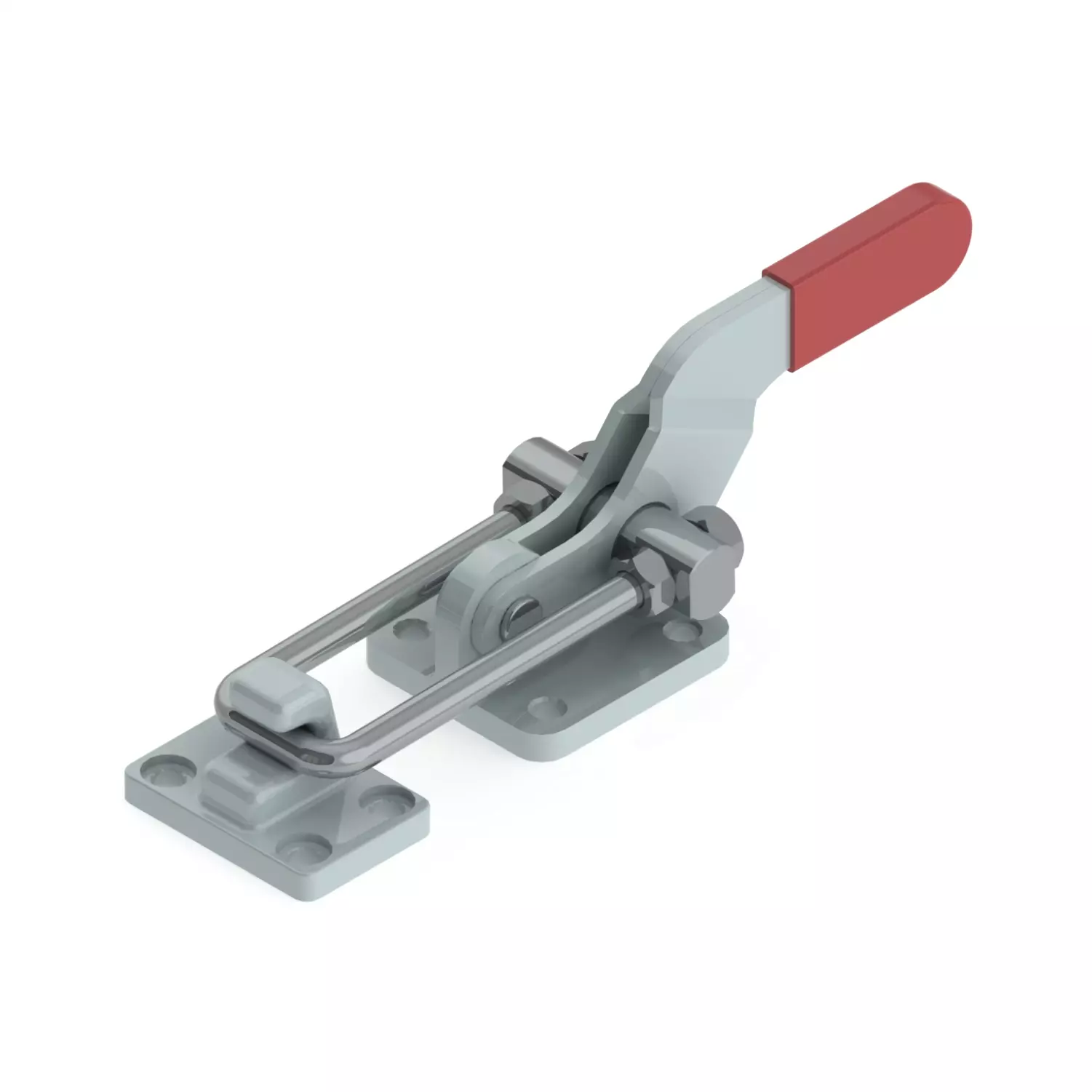 STEEL-SMITH Pull Action Clamp Flanged Base 29.4 kN, PAH-3062-M50-SS