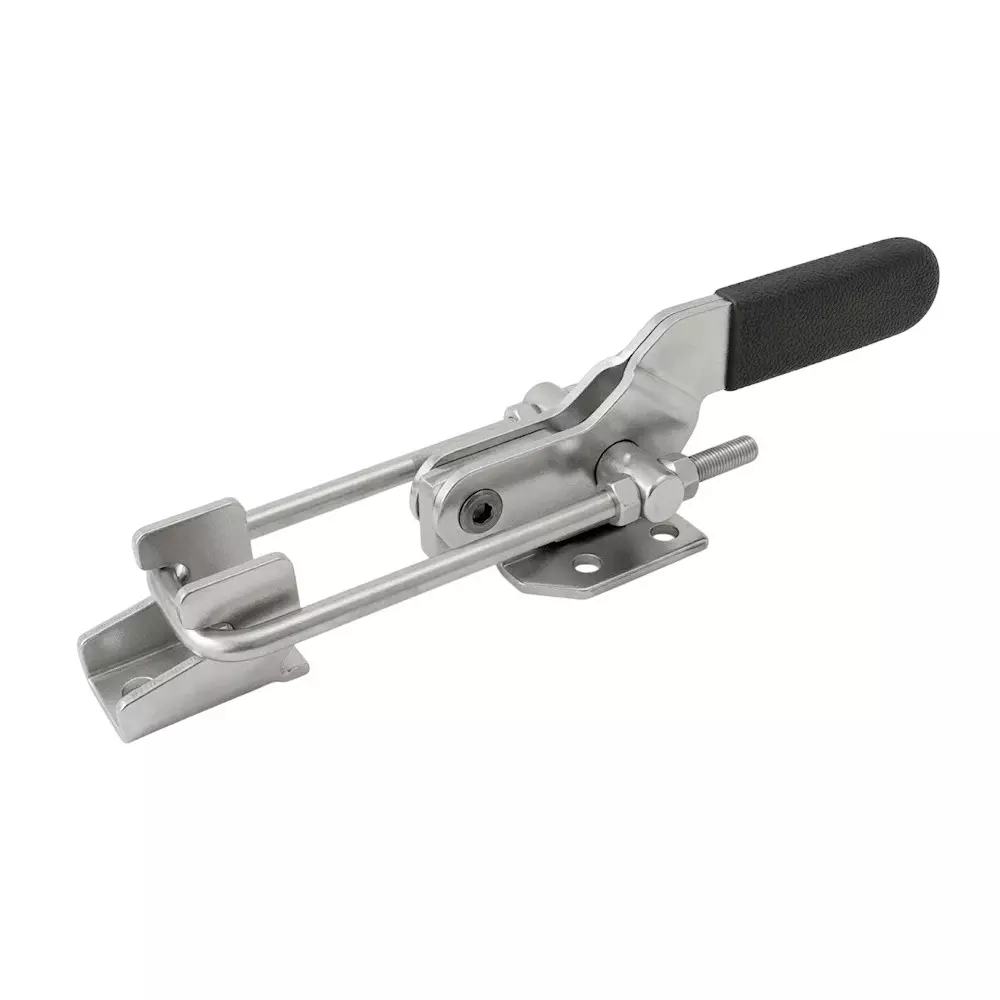 Tool Fast Pull Action Clamp Latch Type Horizontal Manual Operating Mode Stainless Steel for Industrial Use, PAC-8-H-S.S