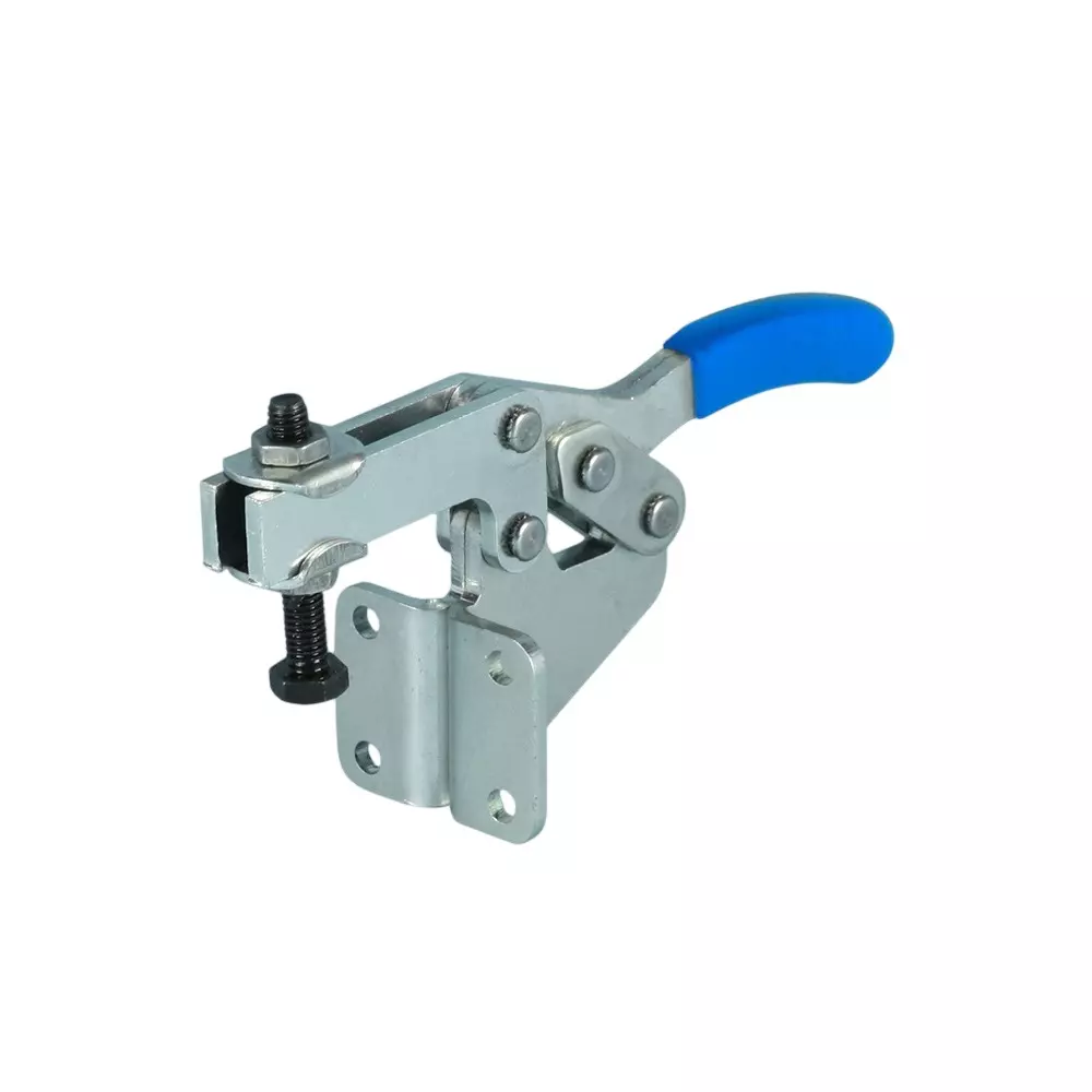 Sandfield MH-Series Horizontal Action Toggle Clamp Front Mount Heavy Gauge Steel Adjustable 50 mm Bar Length, MH5 UF