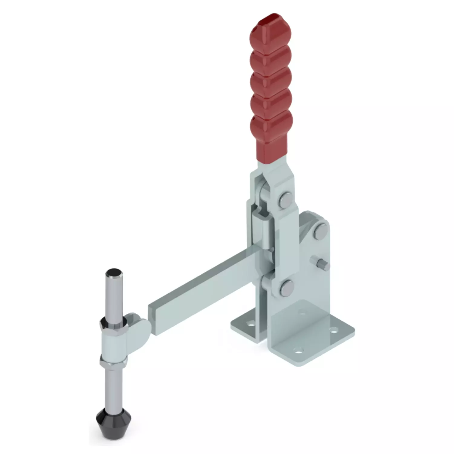 STEEL-SMITH 5.9 kN Vertical Hold Down Action Flanged Base Medium Duty Clamps, VTC-85150