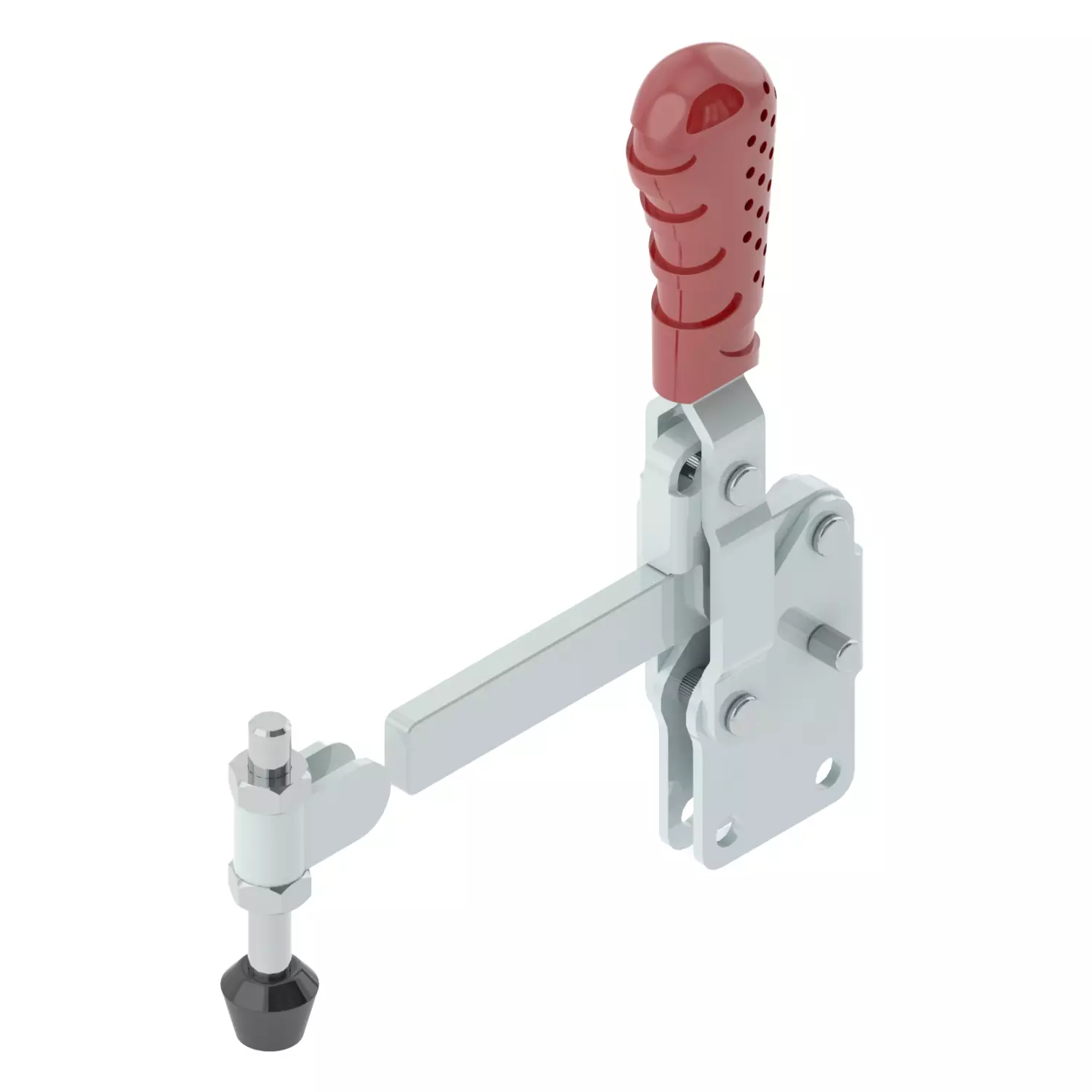 STEEL-SMITH Vertical Hold Down Action Toggle Clamp Straight Base 3.4kN, VTC-210-SB