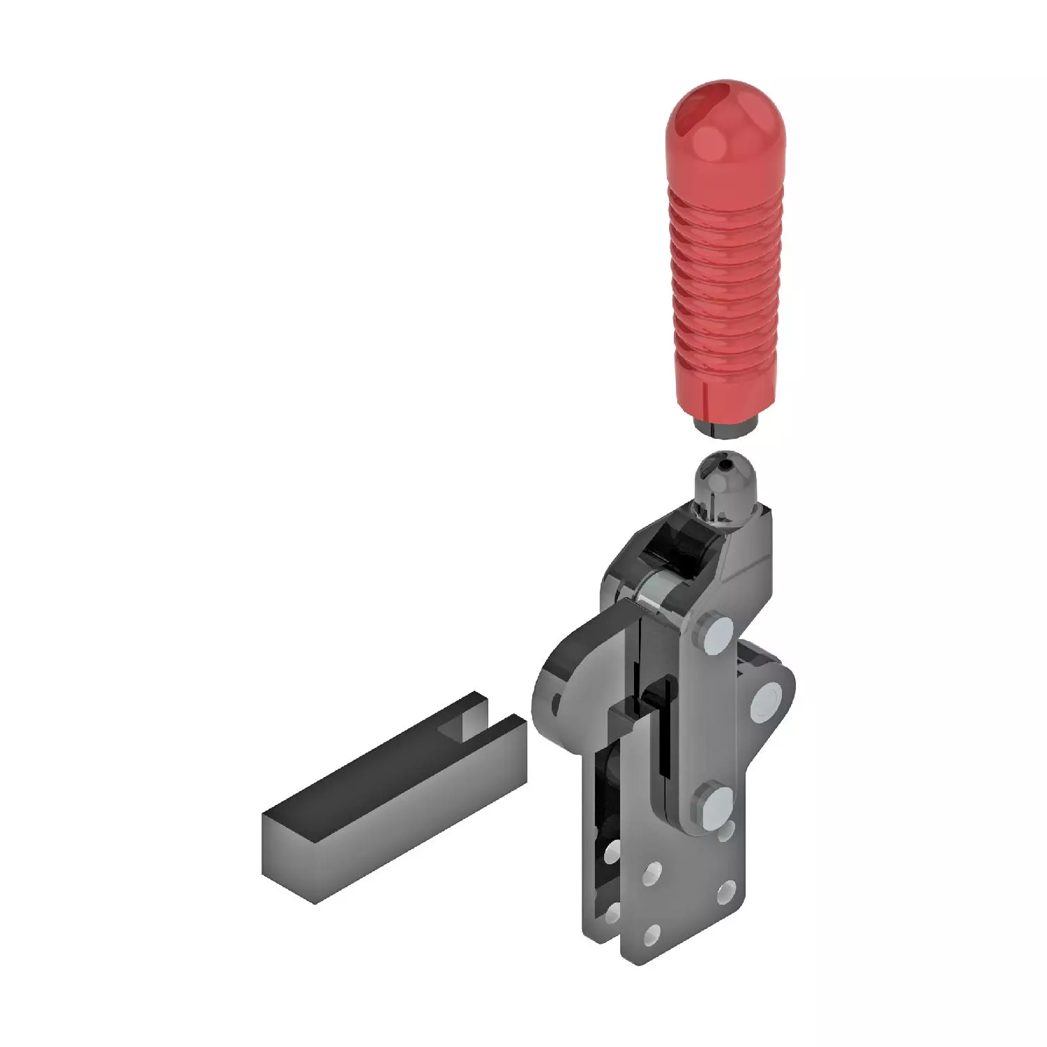 STEEL-SMITH HV-BII Series Straight Line Action Toggle Clamp