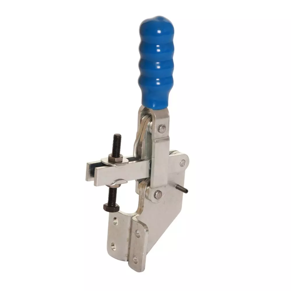 Sandfield MG-Series Vertical Action Hold Down Toggle Clamp Front Mount Mild Steel Adjustable 35 mm Bar Length, MG84 UF