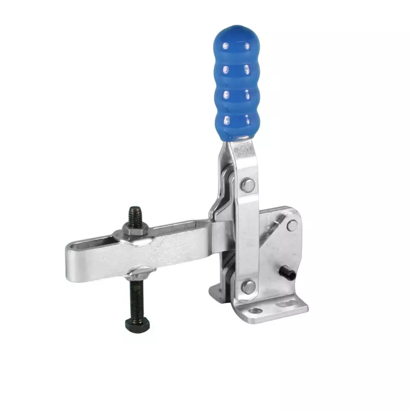 Sandfield MG-Series Vertical Action Hold Down Toggle Clamp Base Mount Mild Steel Adjustable 104 mm Bar Length, MG86 UB