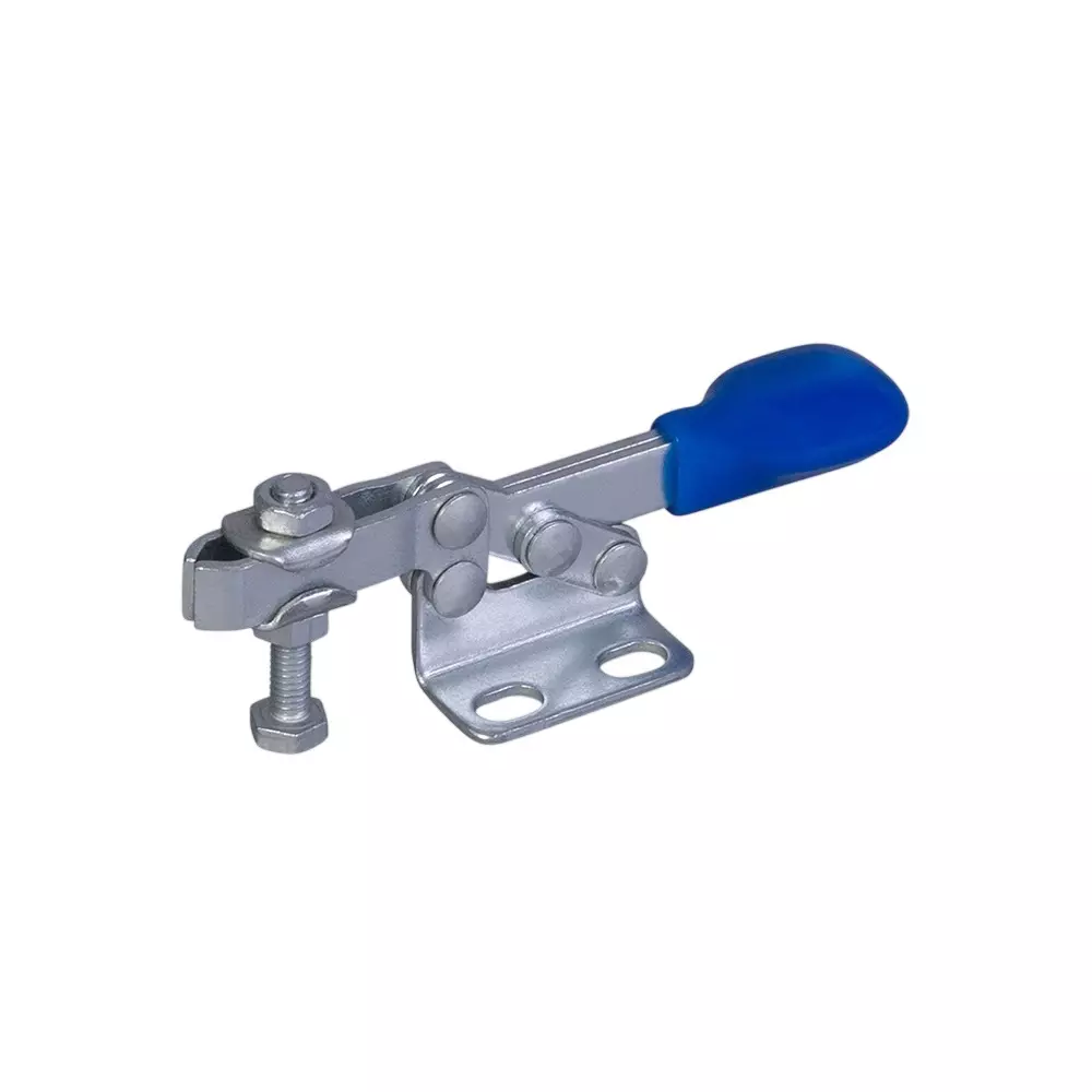 Sandfield MH-Series Horizontal Action Toggle Clamp Base Mount Heavy Gauge Steel Adjustable 26 mm Bar Length, MH1 ULB