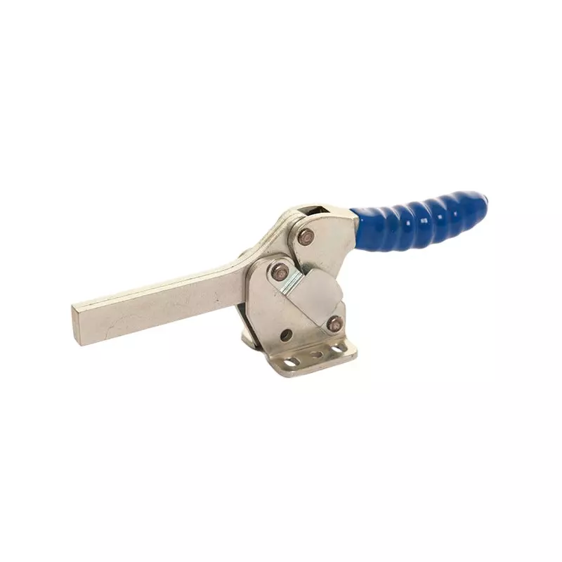 Sandfield MH-Series Horizontal Action Toggle Clamp Base Mount Heavy Gauge Steel Solid 100 mm Bar Length, MH6 B