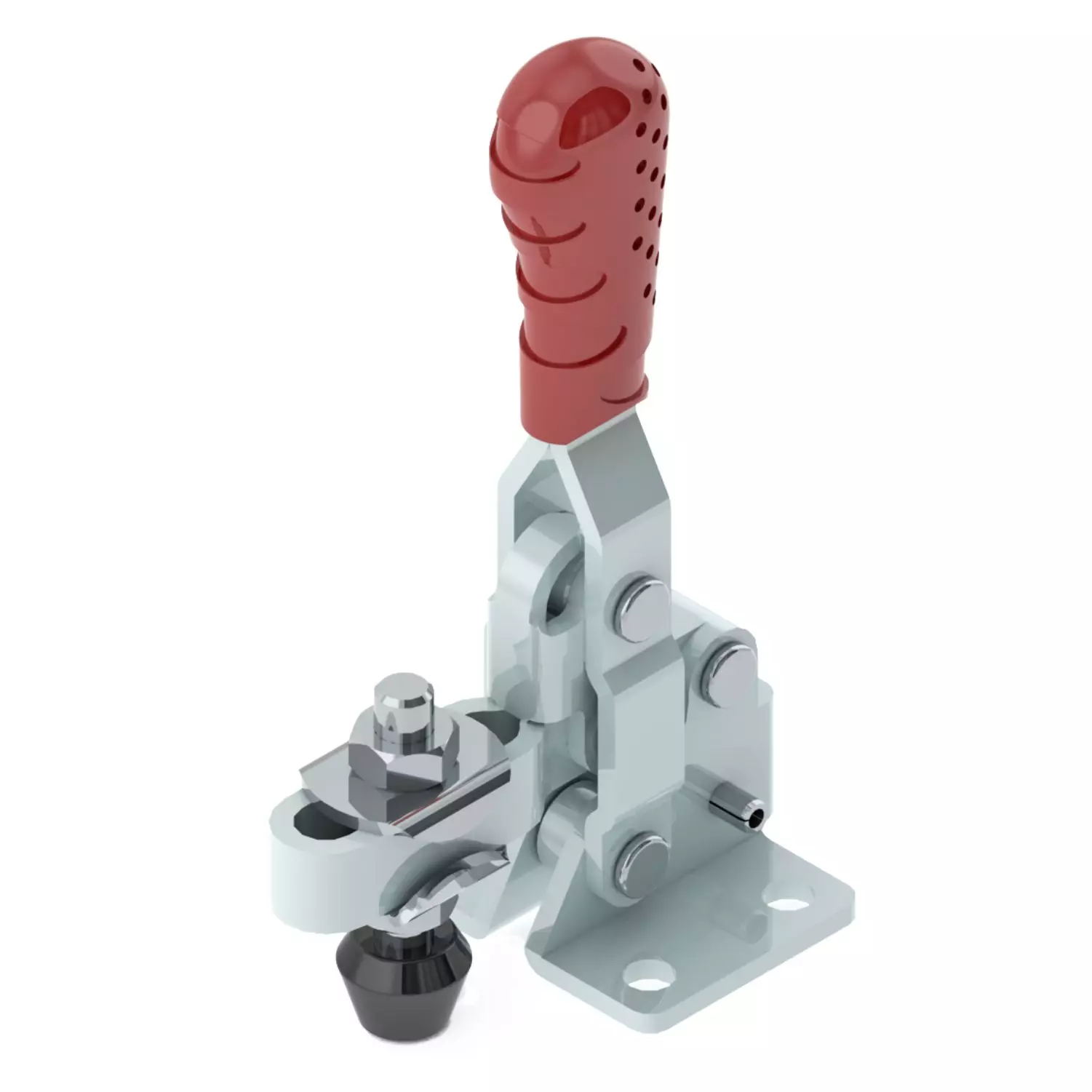 STEEL-SMITH Vertical Hold Down Action Toggle Clamp Flanged Base 0.5kN, VTC-201-U