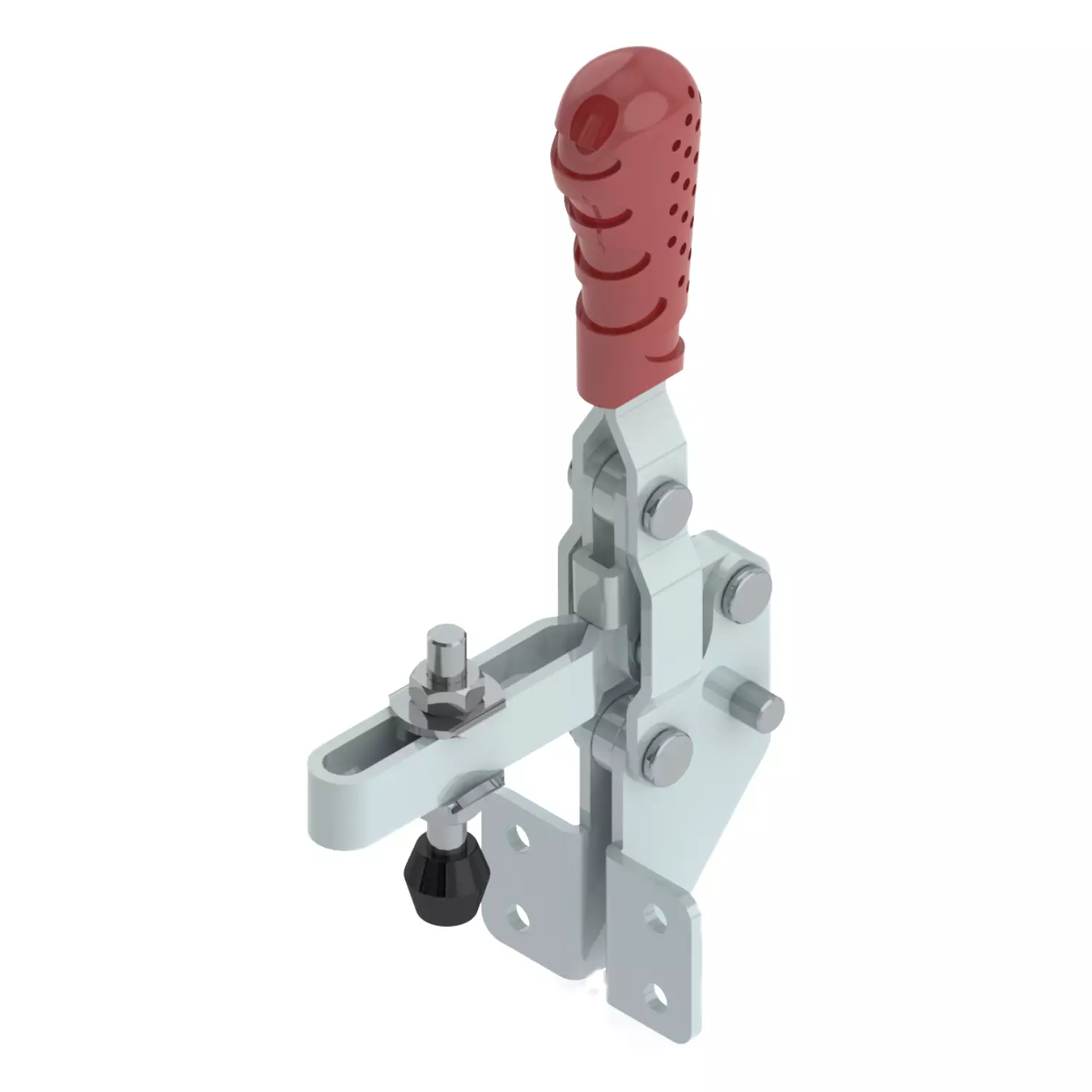 STEEL-SMITH Vertical Hold Down Action Medium Duty Clamps Front Base 2.00 kN, VTC-7273-UB-FM-SS