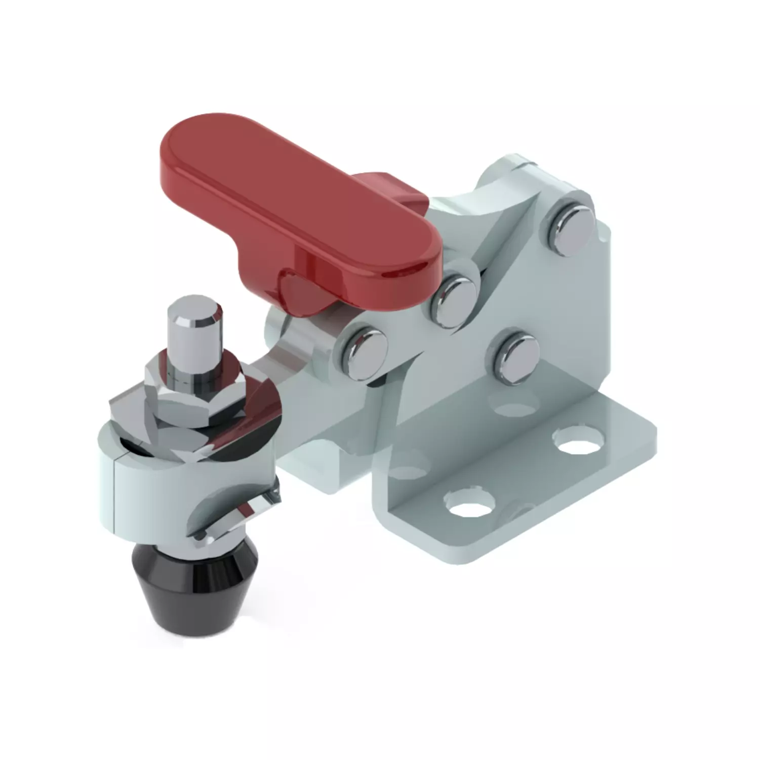 STEEL-SMITH Horizontal Hold Down Action Flanged Base 0.5 kN, H-305-U-SS