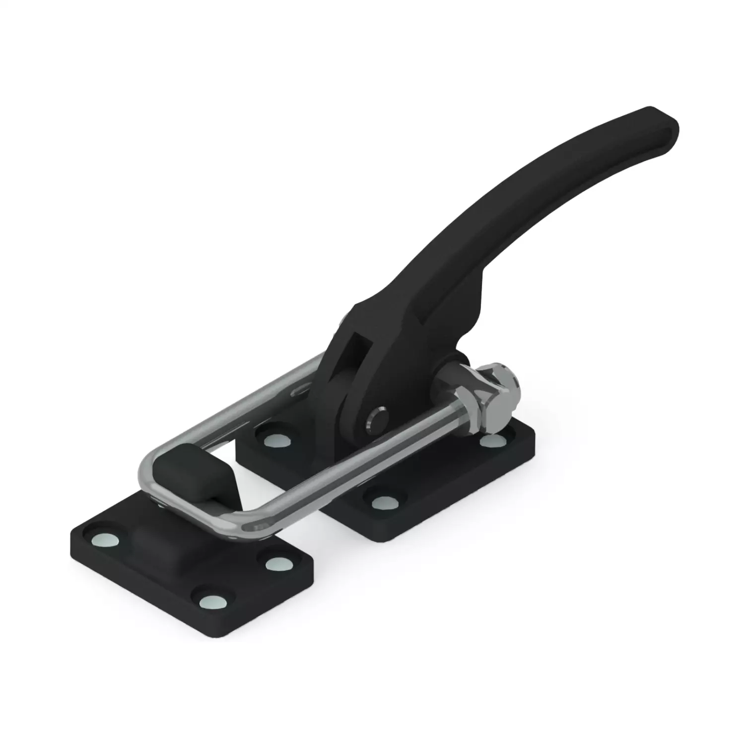 STEEL-SMITH Pull Action Clamp Flanged Base 34.30 kN, PAH-385-M50