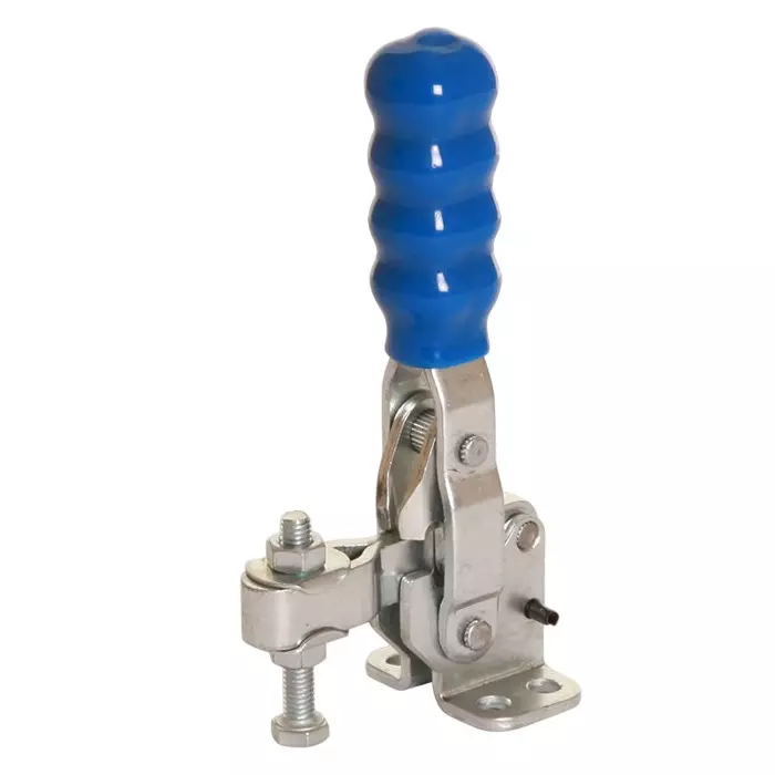 Sandfield MG-Series Vertical Action Hold Down Toggle Clamp Base Mount Stainless Steel (SS316) Adjustable 40 mm Bar Length, MG7 UB (SS-316)