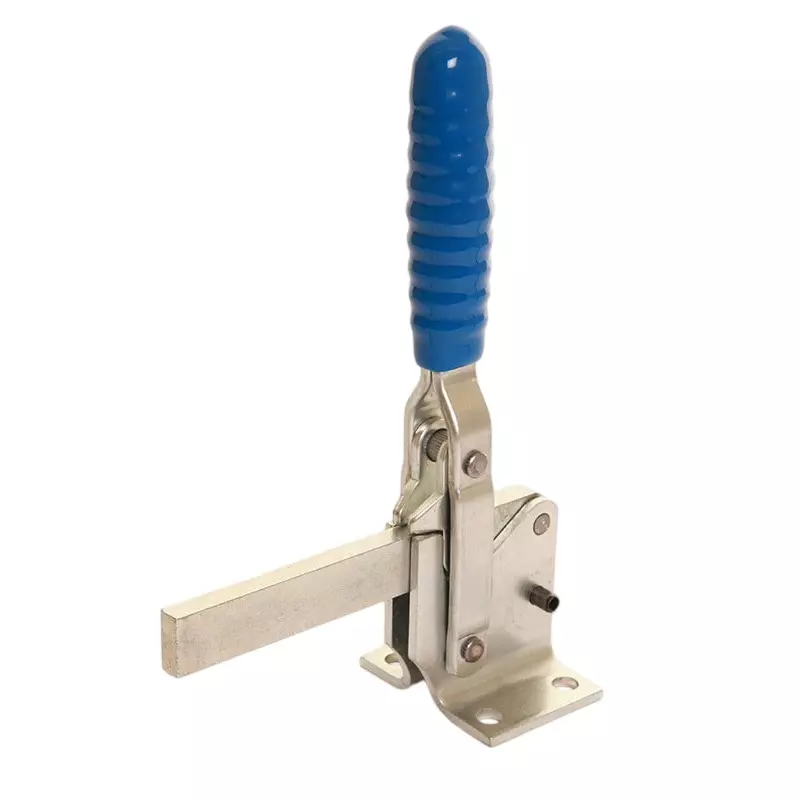 Sandfield MG-Series Vertical Action Hold Down Toggle Clamp Base Mount Mild Steel Solid 100 mm Bar Length, MG5 B