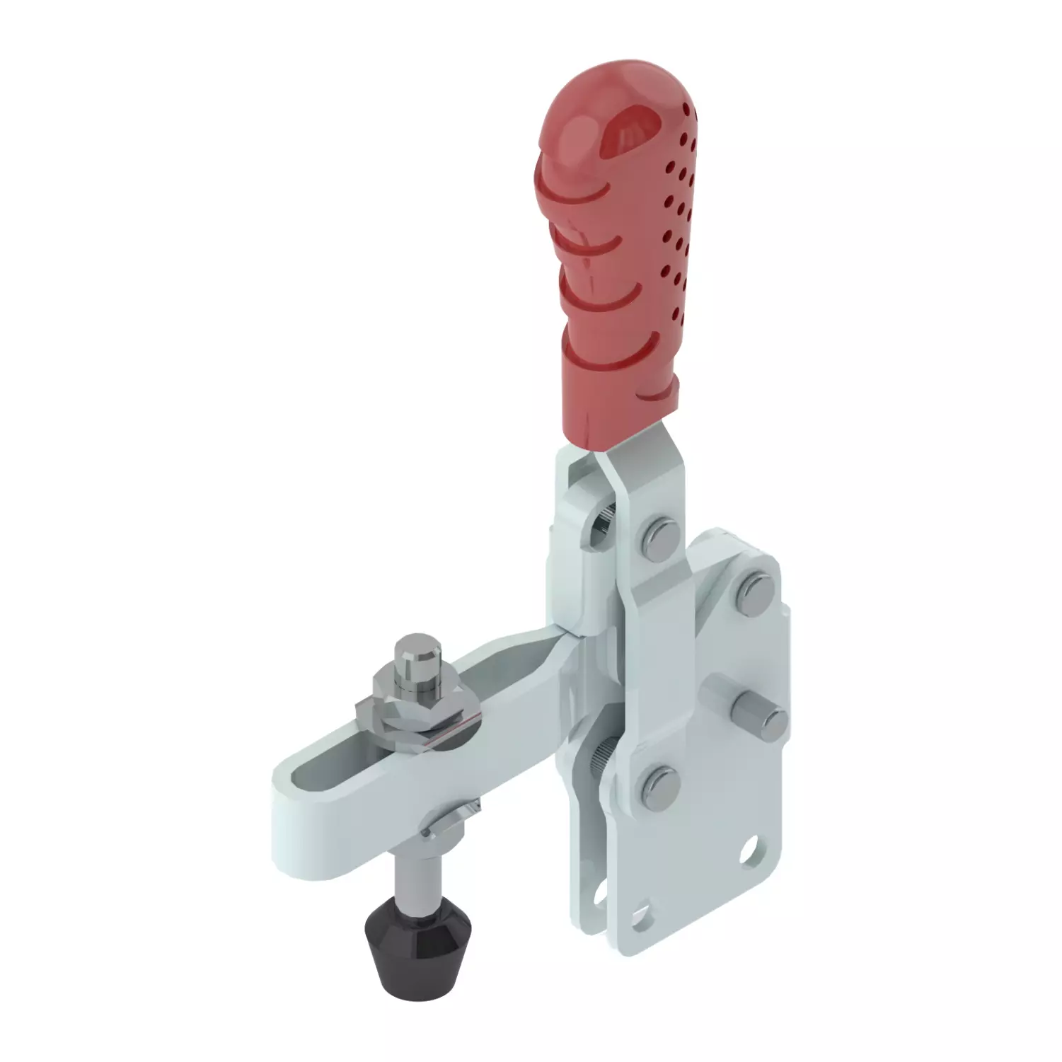 STEEL-SMITH Vertical Hold Down Action Toggle Clamp Straight Base 2.7kN, VTC-210-UB-SS
