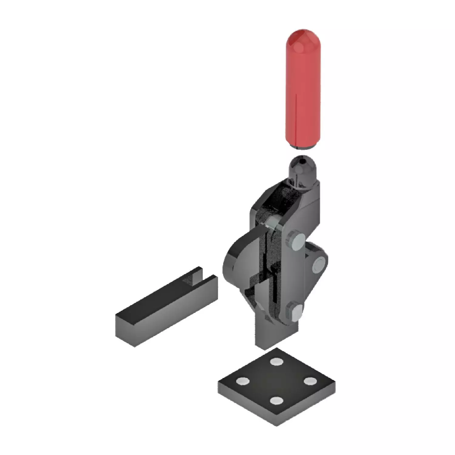 STEEL-SMITH HV Series Swivel Base Toggle Clamps, HV-BII